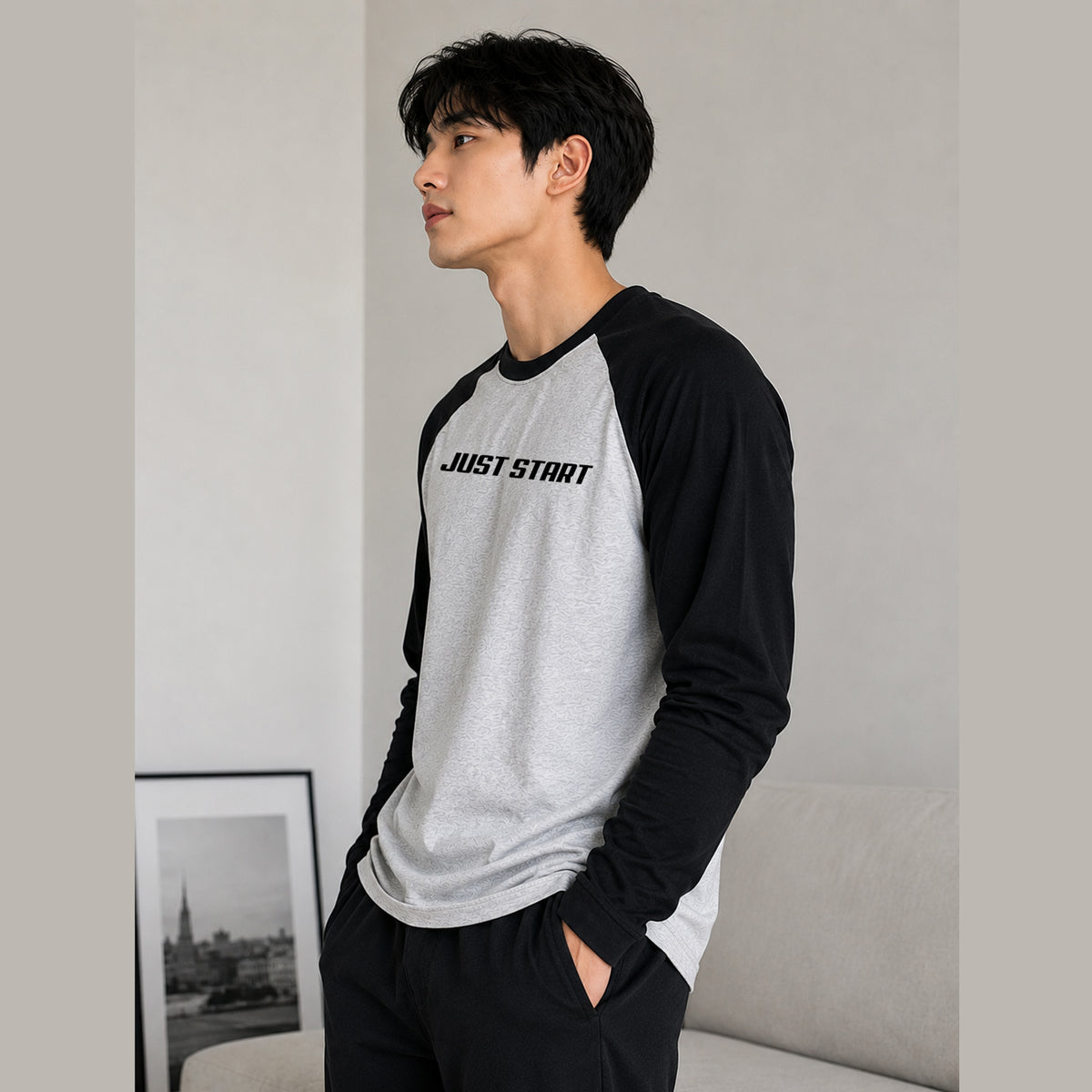 Full sleeve Raglan T-Shirt