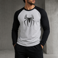 Spiderman tshirt full sleeve Raglan Tshirt