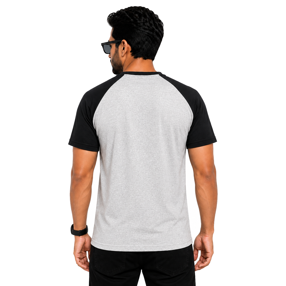 Just Start Men Cotton Blend Tshirt Casual Wear Regular Fit Printed Tshirt