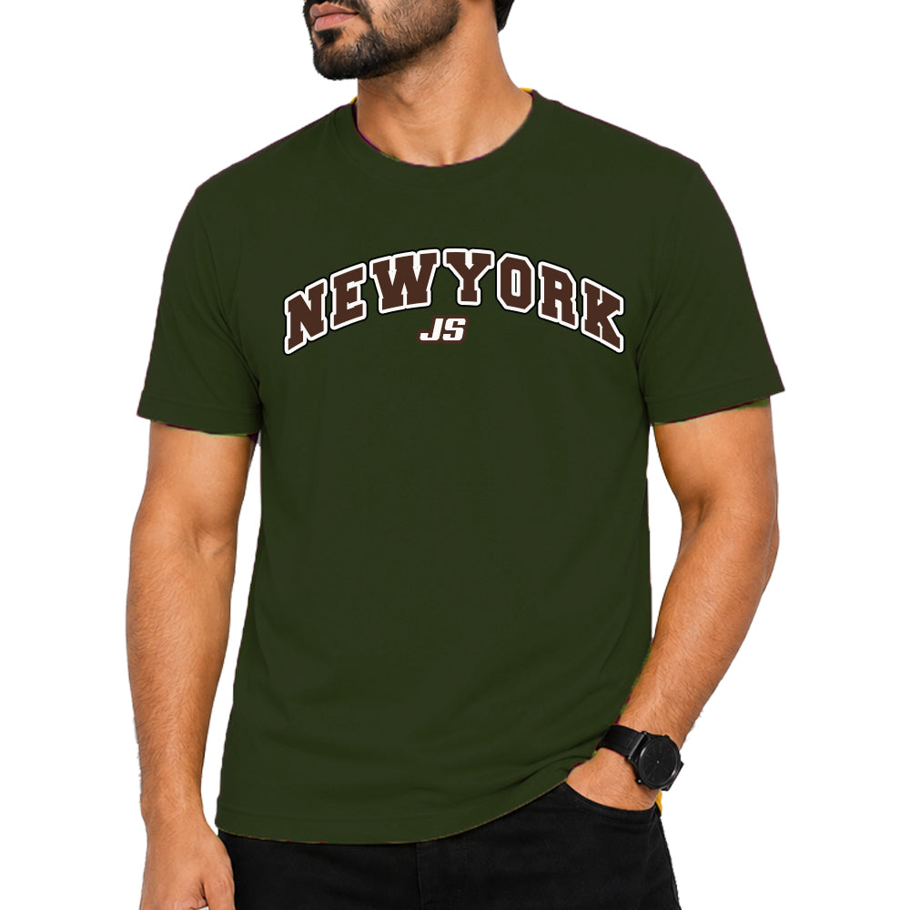 Men's Casual T-Shirt – Premium Cotton Look, Stylish Streetwear tshirt for men